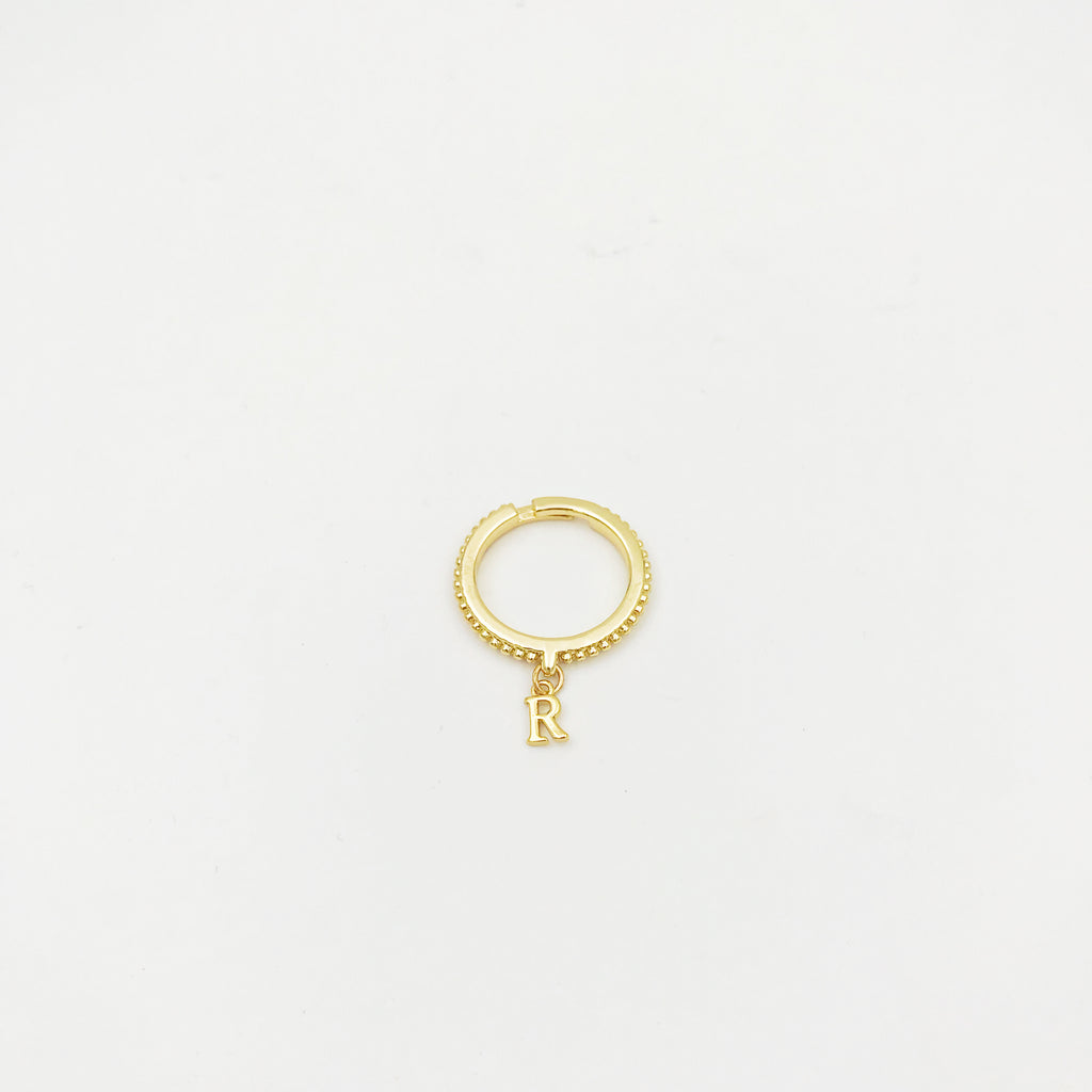 Mary Lou Personailzed Initial Ring - MaryLouStore