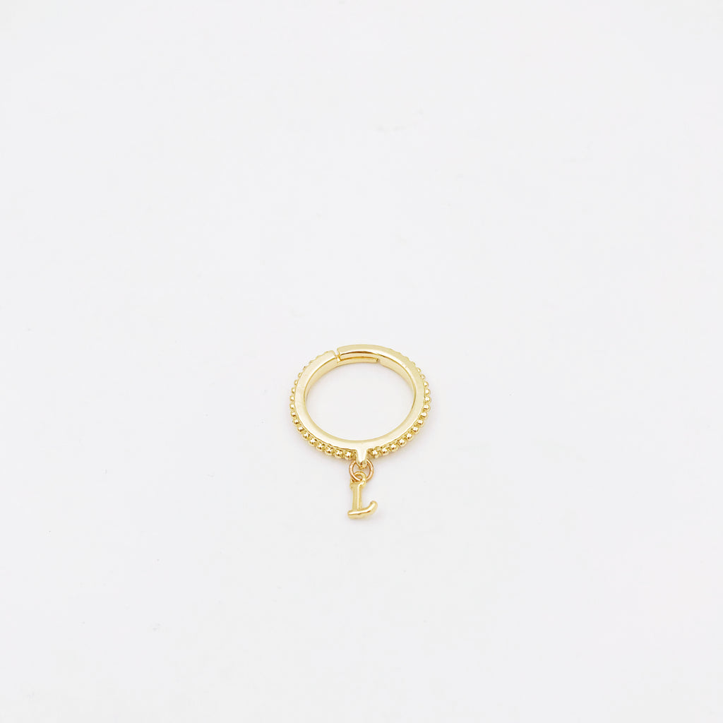 Mary Lou Personailzed Initial Ring - MaryLouStore