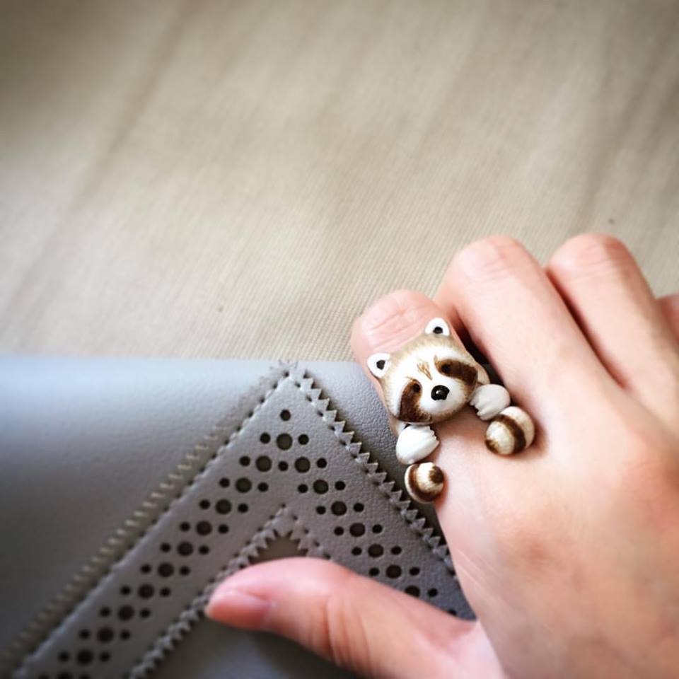 Mary Lou Raccoon Ring - MaryLouStore