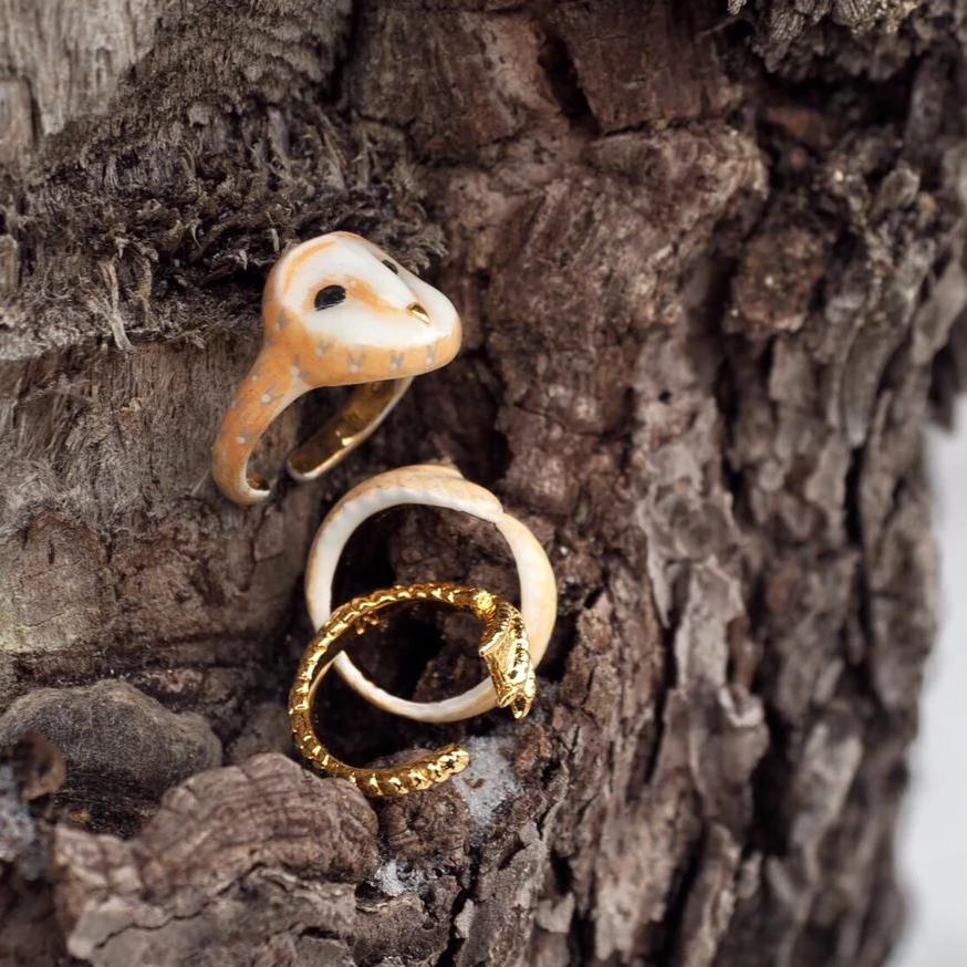 Mary Lou Owl Ring - MaryLouStore