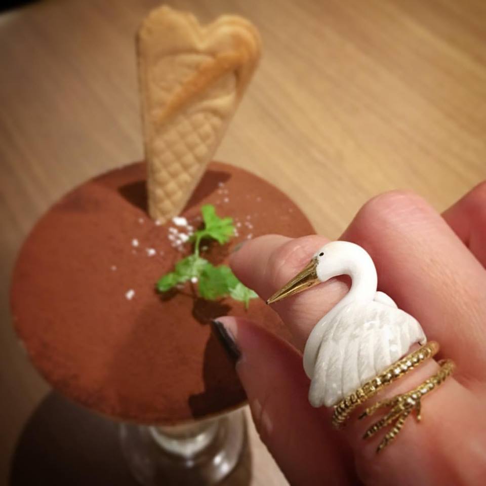 Mary Lou Crane Ring - MaryLouStore