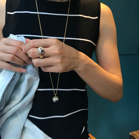 Mary Lou Grey Sloth Ring - MaryLouStore