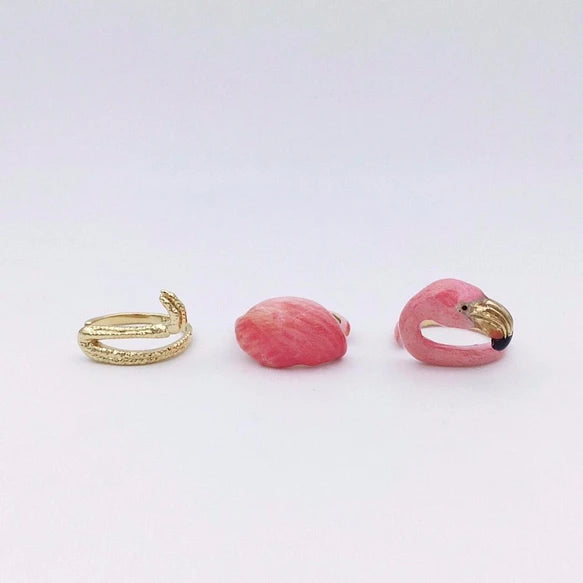 Mary Lou Flamingo Ring