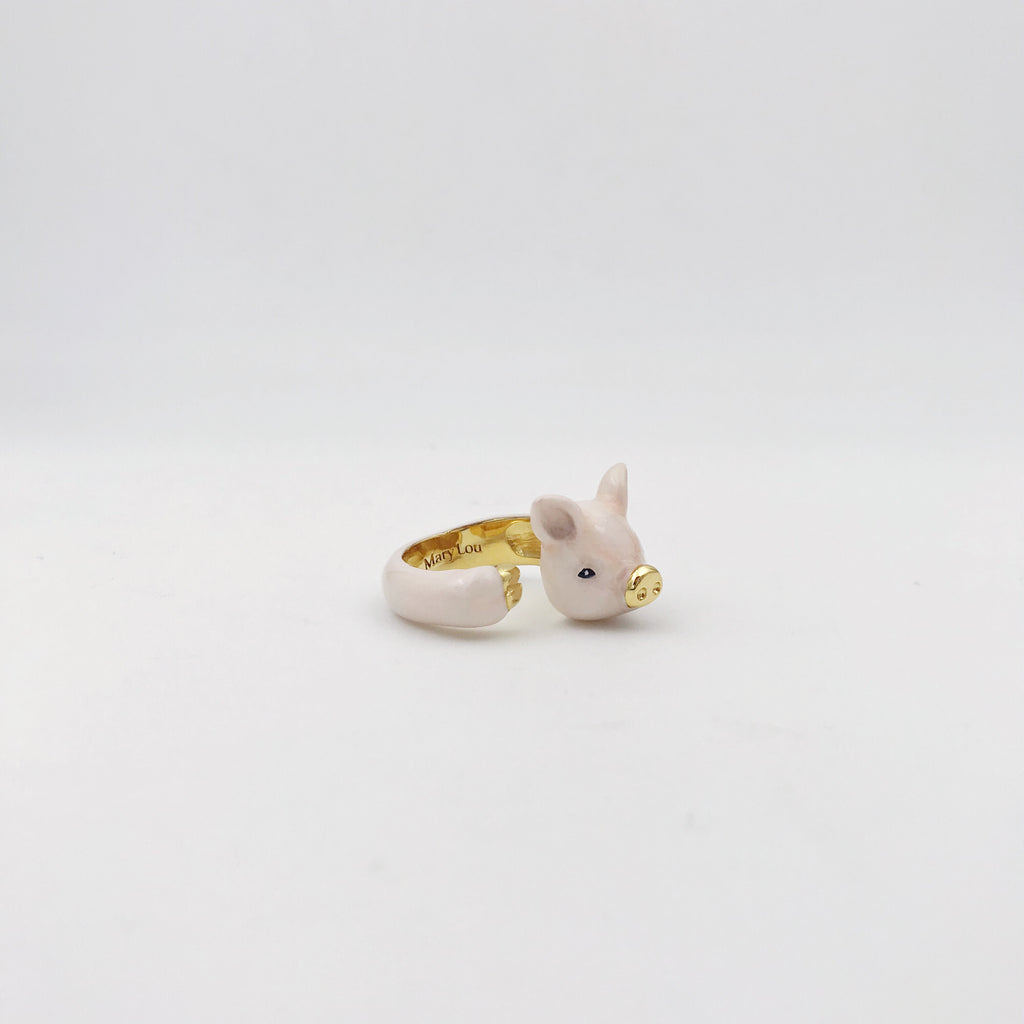 Mary Lou Pig Ring - MaryLouStore