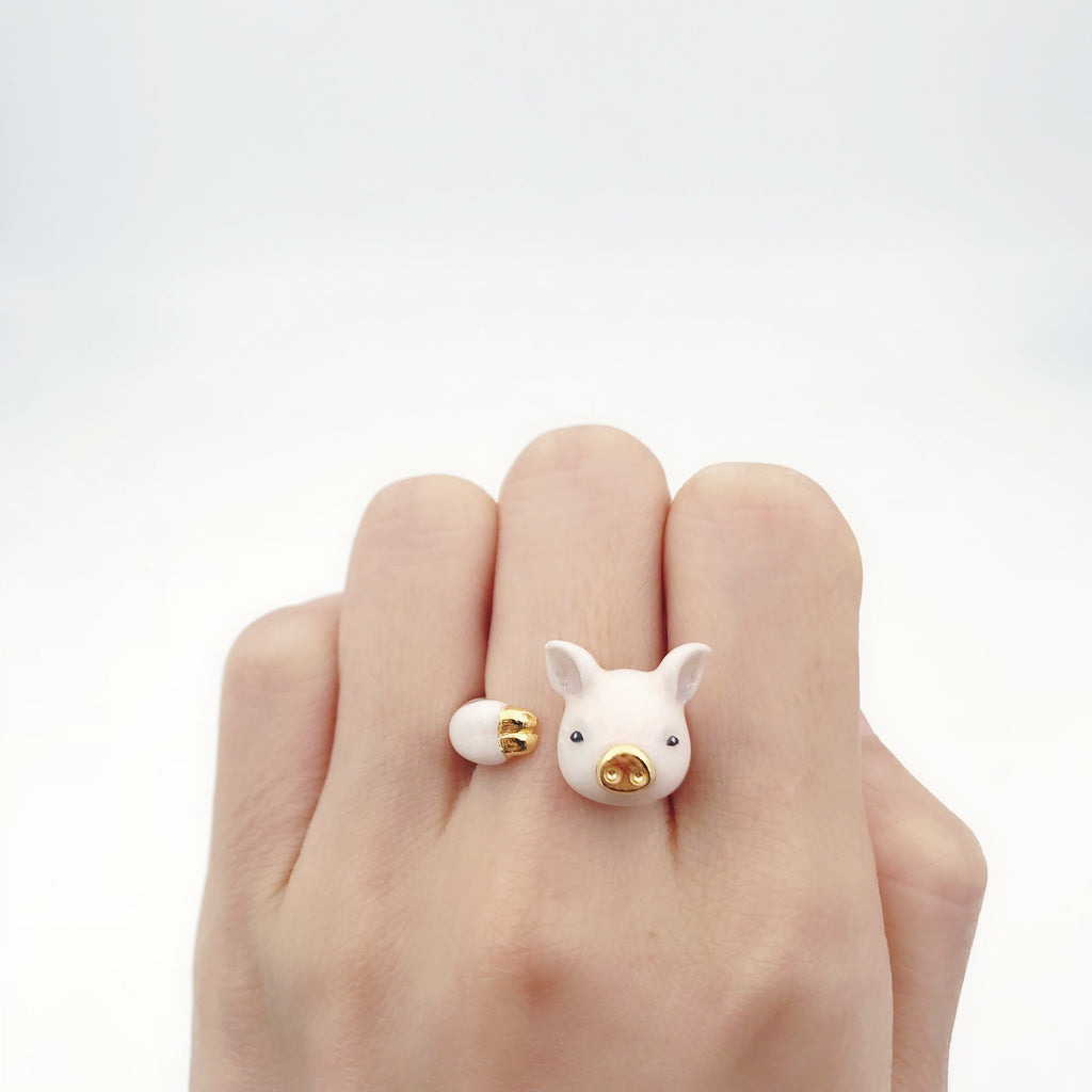 Mary Lou Pig Ring - MaryLouStore