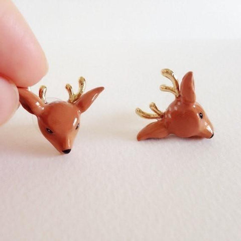 Mary Lou Deer Earrings - MaryLouStore