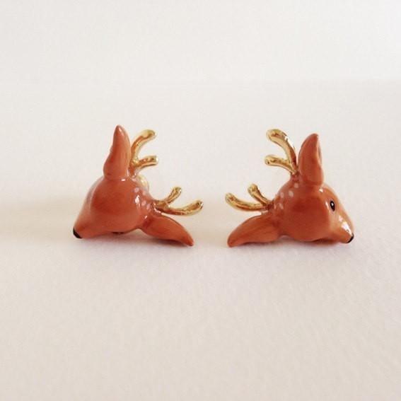 Mary Lou Deer Earrings - MaryLouStore