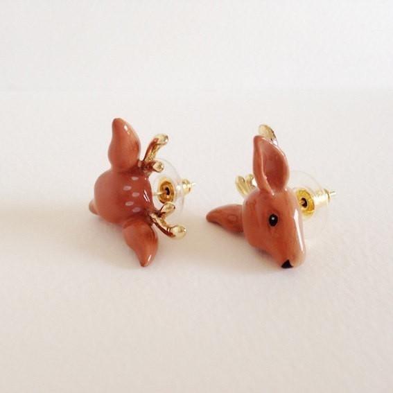 Mary Lou Deer Earrings - MaryLouStore