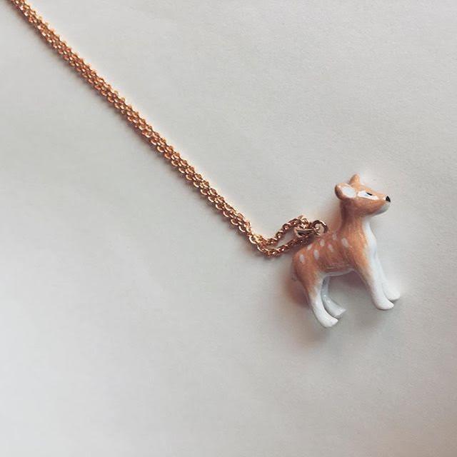Mary Lou Deer Necklace - MaryLouStore