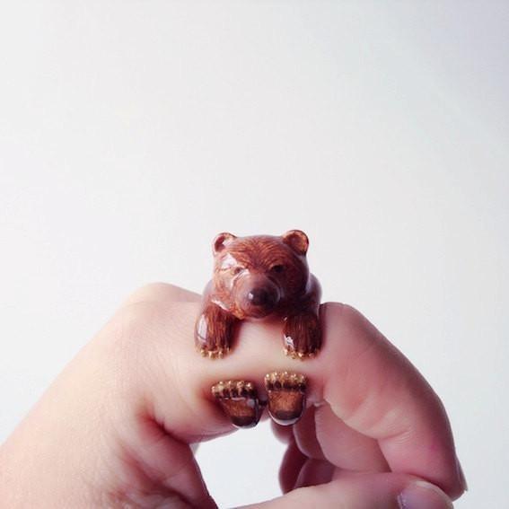 Mary Lou Bear Ring - MaryLouStore