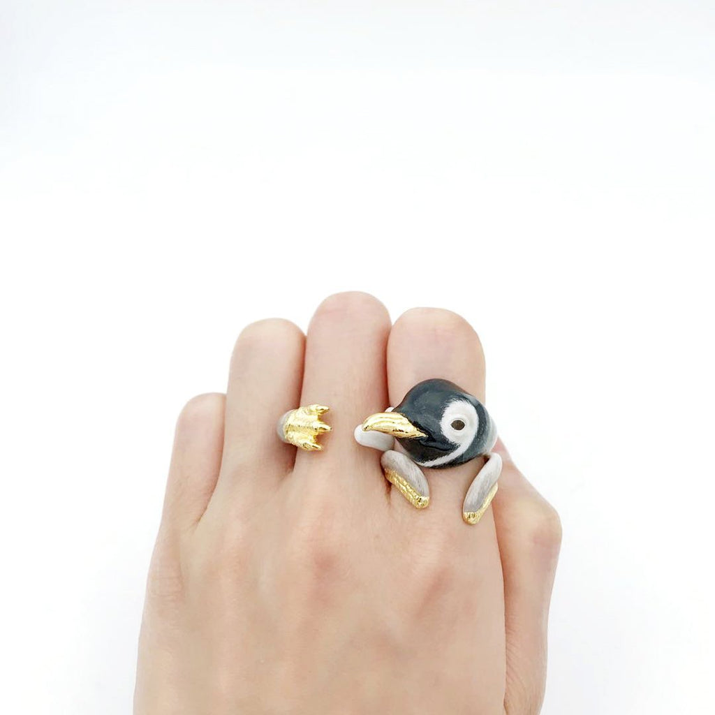 Mary Lou Baby Penguin Ring - MaryLouStore