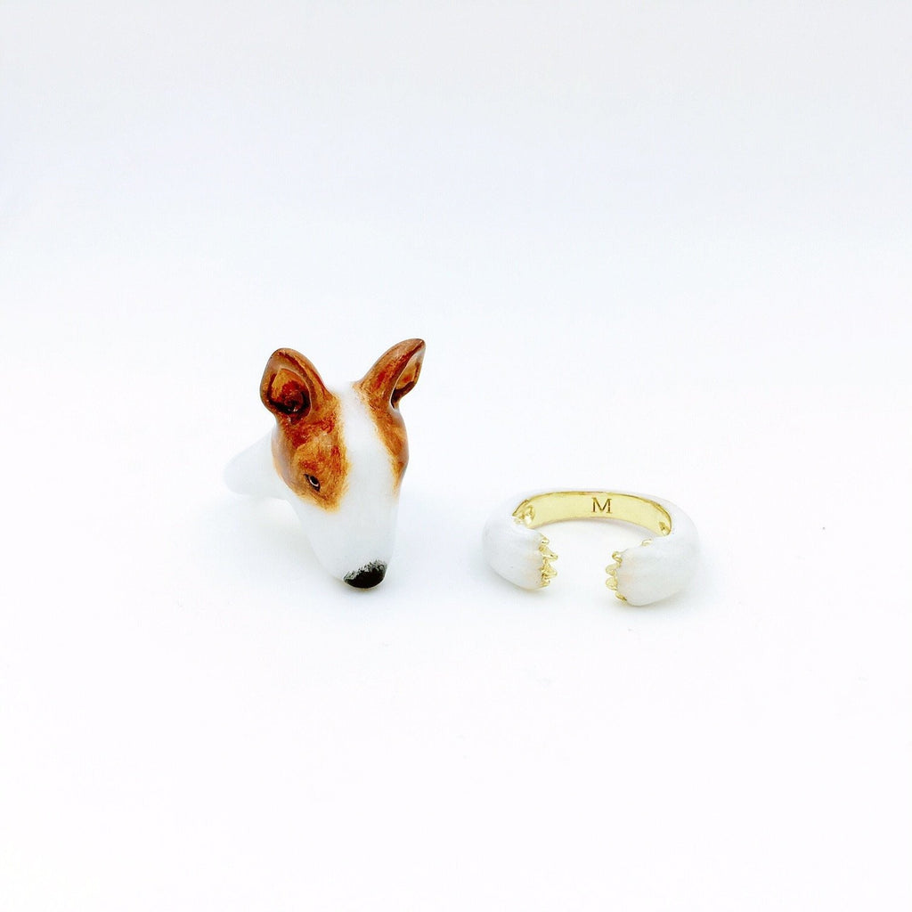 Mary Lou Brown Bull Terrier Ring - MaryLouStore