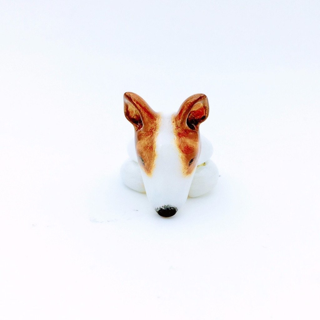 Mary Lou Brown Bull Terrier Ring - MaryLouStore
