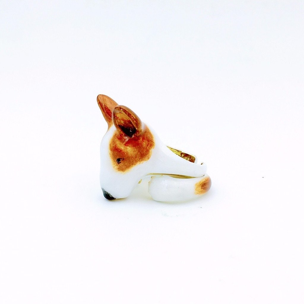 Mary Lou Brown Bull Terrier Ring - MaryLouStore