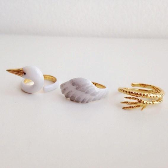 Mary Lou Crane Ring - MaryLouStore