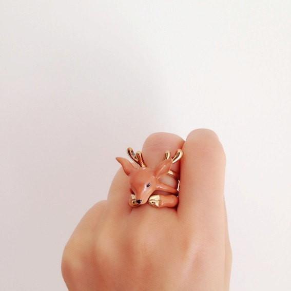Mary Lou Deer Ring - MaryLouStore