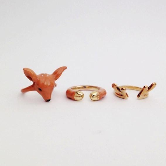 Mary Lou Deer Ring - MaryLouStore