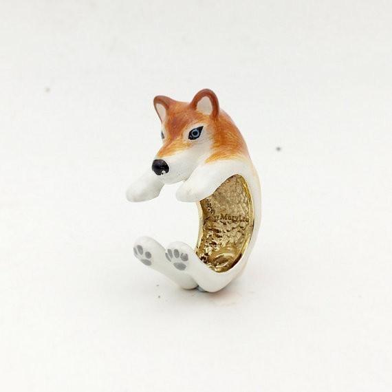 Mary Lou Orange Husky Ring - MaryLouStore