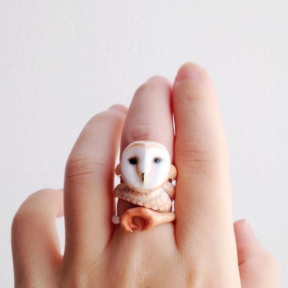 Mary Lou Owl Ring - MaryLouStore