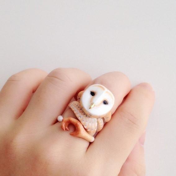 Mary Lou Owl Ring - MaryLouStore