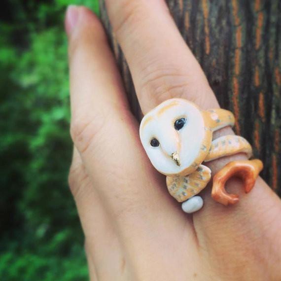 Mary Lou Owl Ring - MaryLouStore