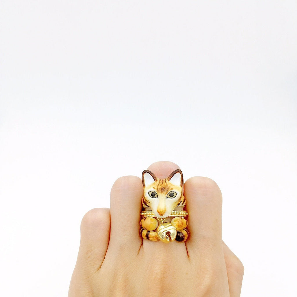 Mary Lou 4 Piece Set Cat Ring - MaryLouStore