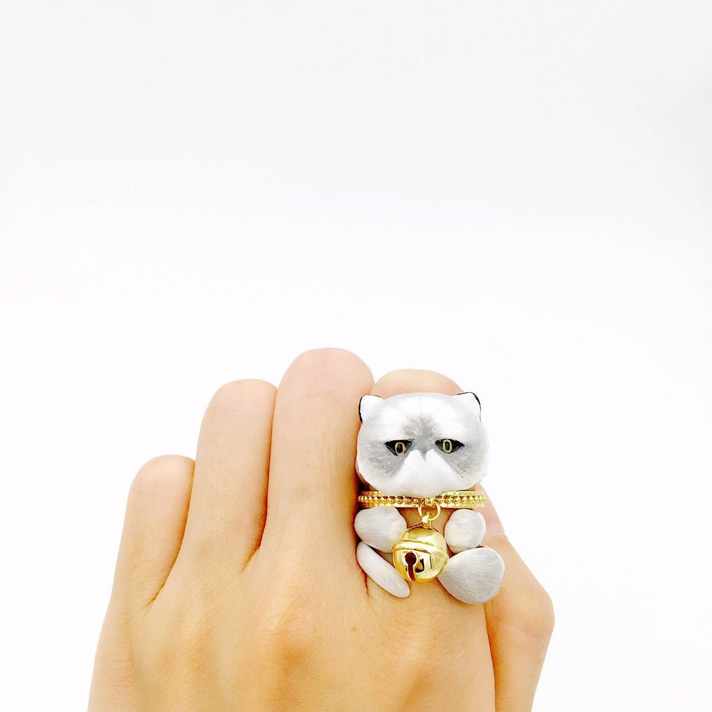 Mary Lou 4 Piece Persian Cat Ring - MaryLouStore