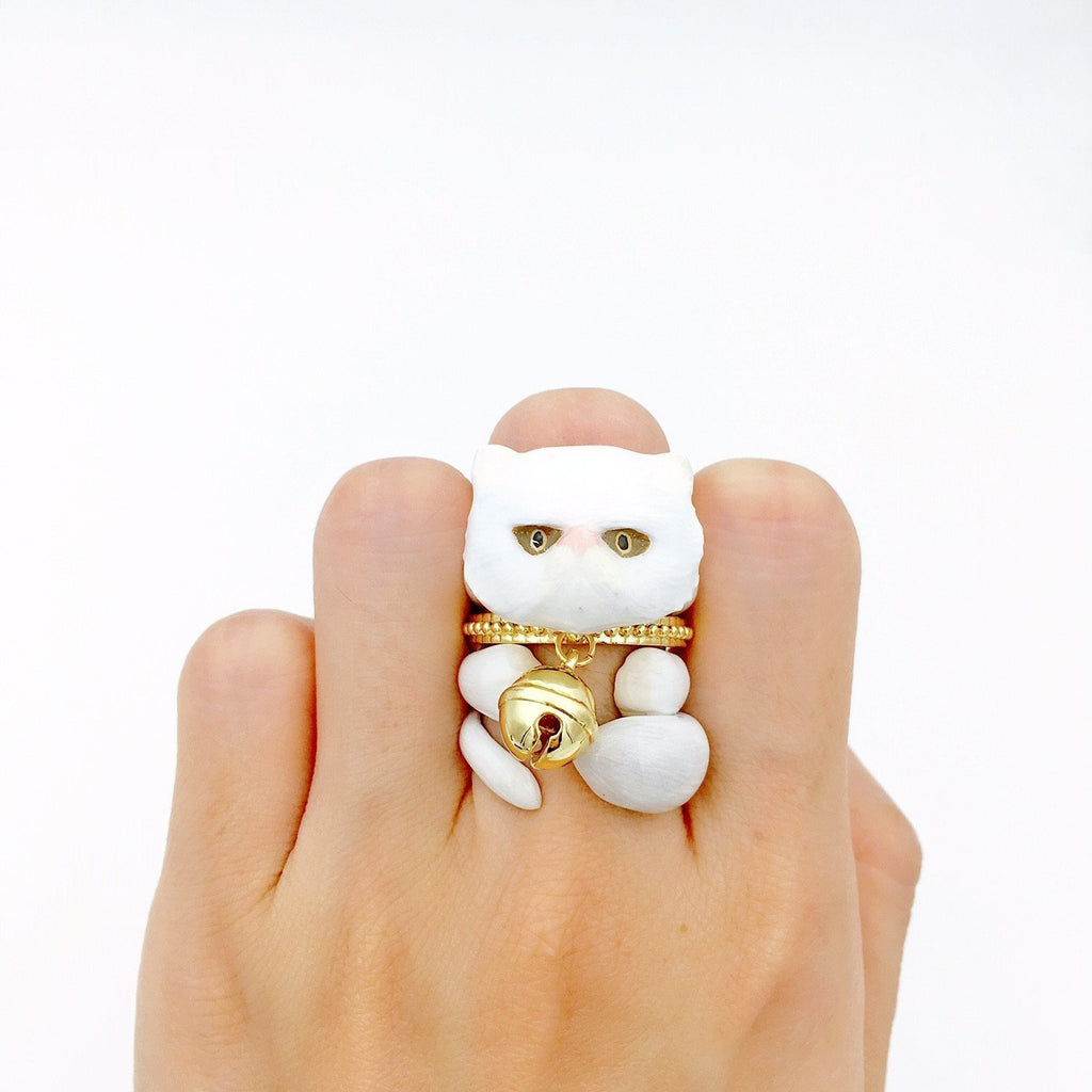 Mary Lou 4 Piece Persian Cat Ring - MaryLouStore