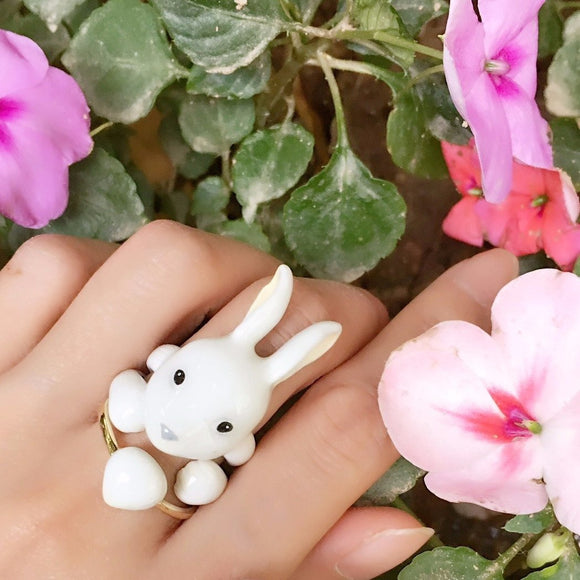 Rabbit Family - Animal Jewelry Collection