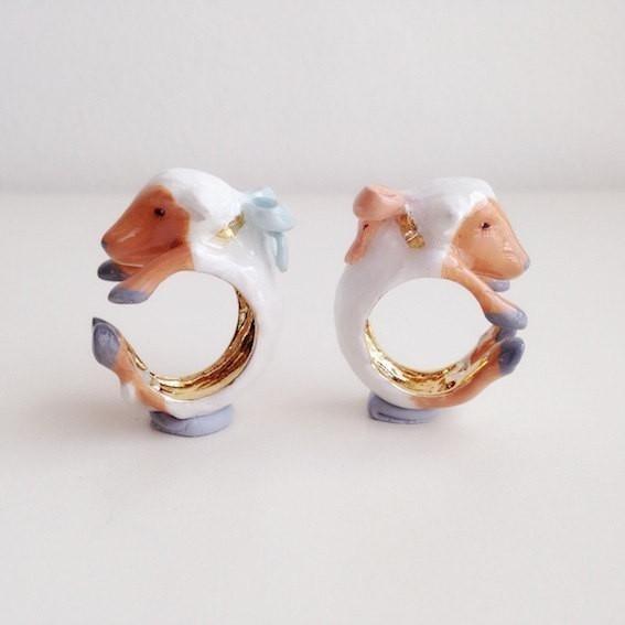 Mary Lou Ribbon Sheep Ring - MaryLouStore
