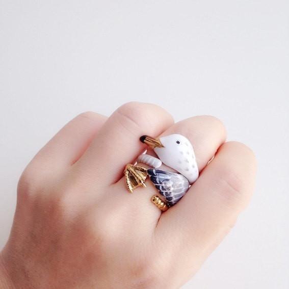 Mary Lou Sea Gull Ring - MaryLouStore
