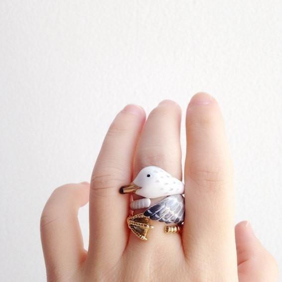 Mary Lou Sea Gull Ring - MaryLouStore